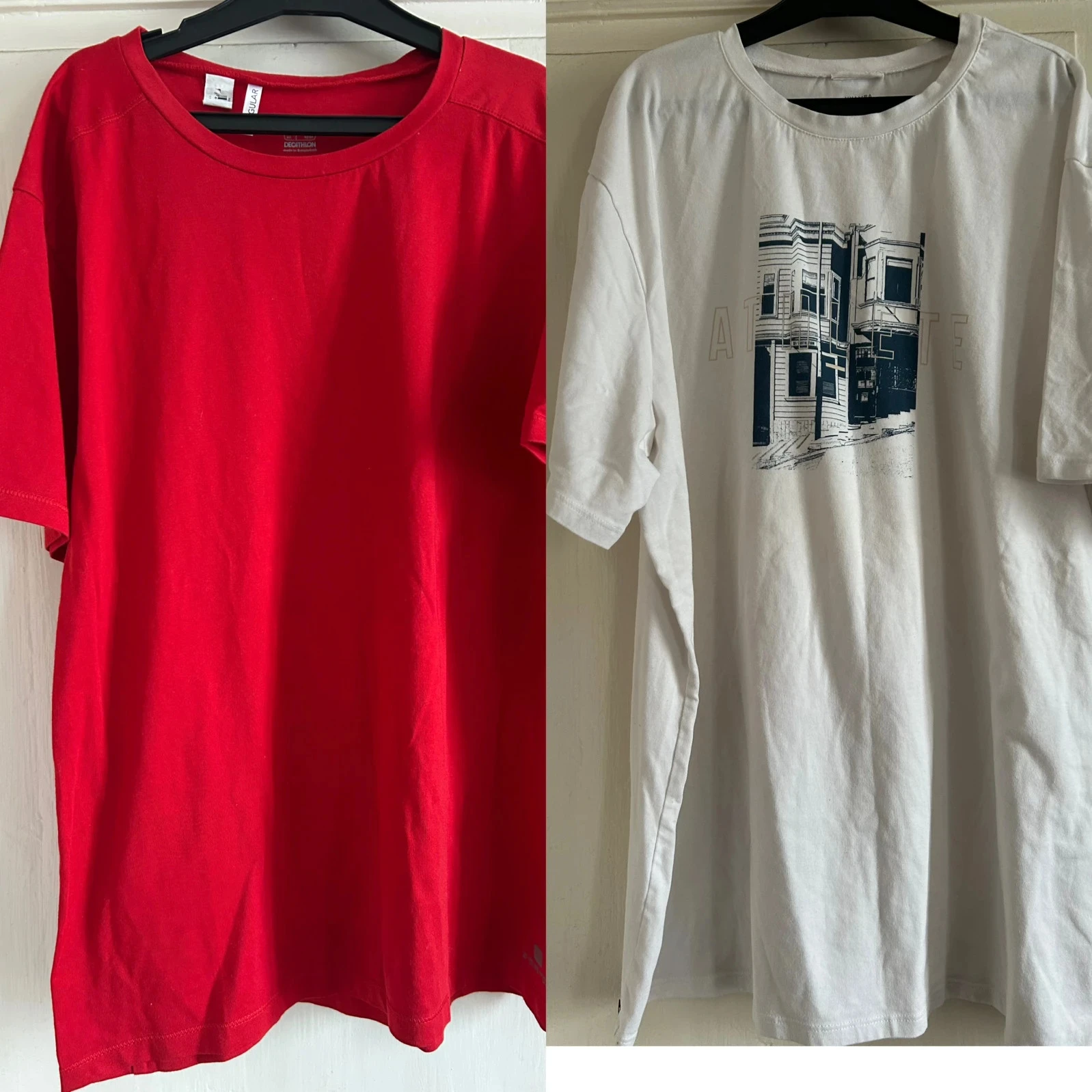 Lot de deux t-shirts homme Decathlon